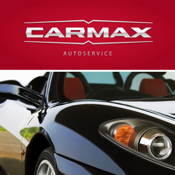 Логотип автомагазинов и автомобильных сервисов Carmax
