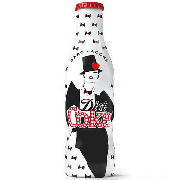 Дизайн бутылочек и баночек Coke Diet от Marc Jacobs