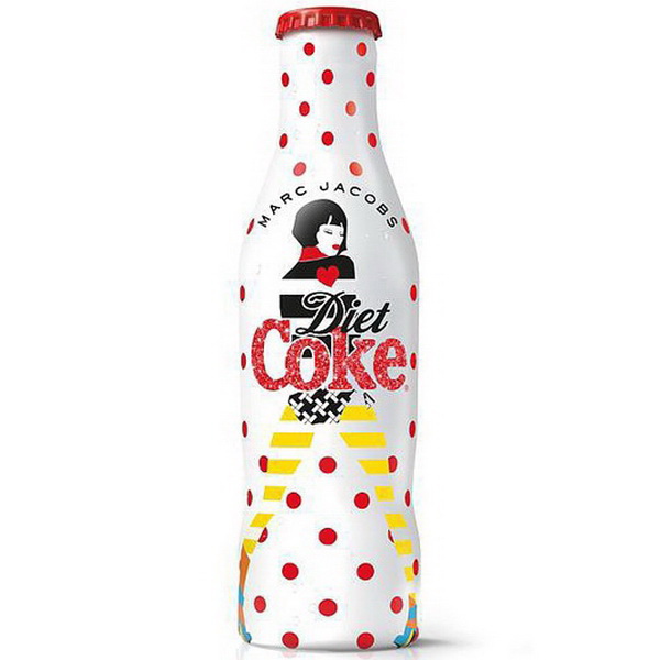 Креативный дизайн бутылочек Coke Diet от Marc Jacobs