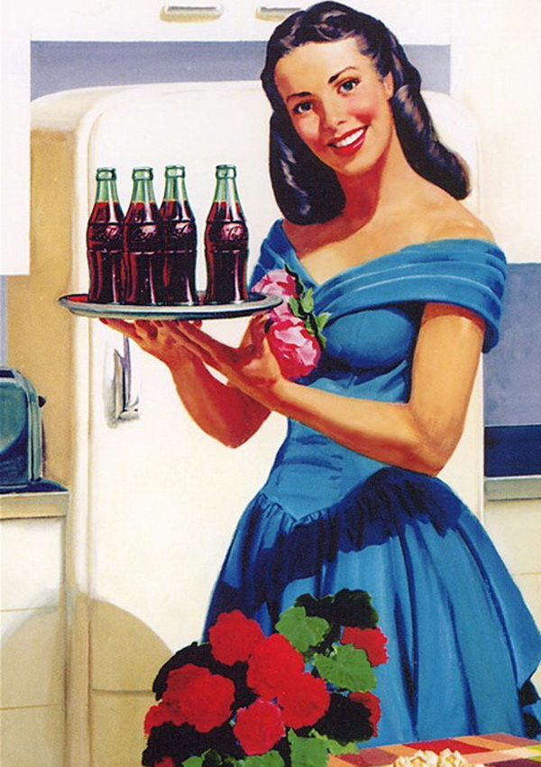 Эксклюзивные ретро-плакаты легендарного бренда Coca-Cola