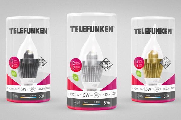 Европейская торговая марка светильного оборудования Telefunken