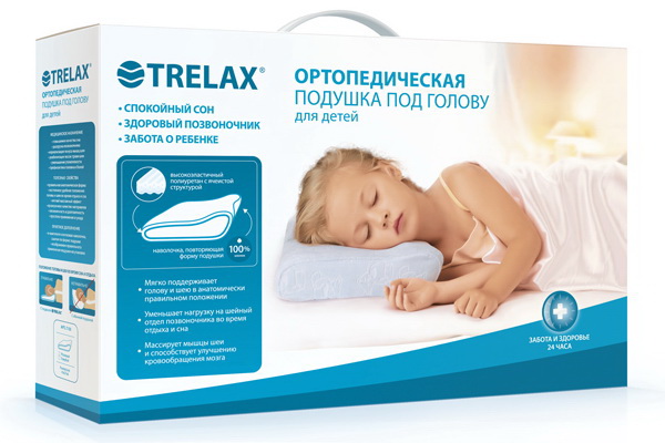Дизайн упаковки ортопедической продукции Trelax