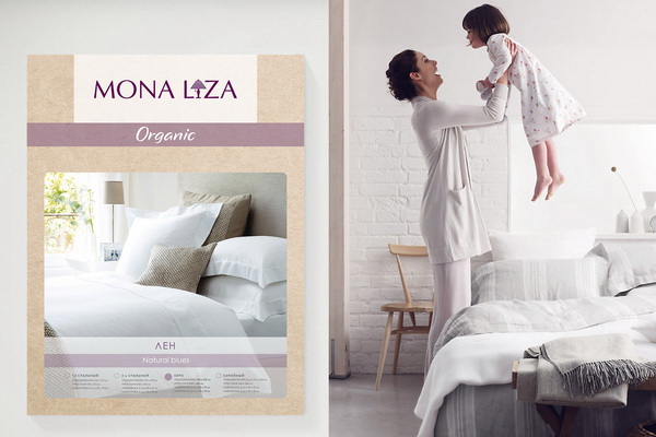 Упаковка изделий домашнего текстиля MONA LIZA