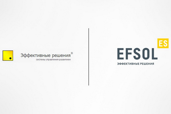 Разработка логотипа бренда IT-технологий EFSOL