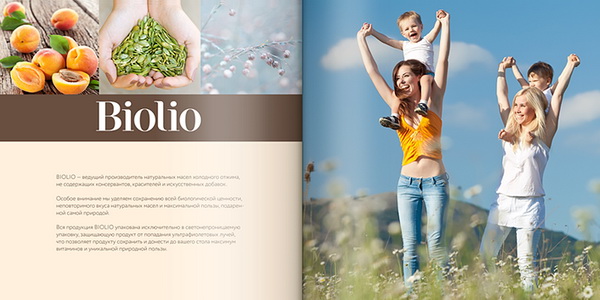 Создание фирменного образа торговой марки Biolio
