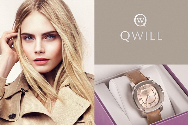 Дизайн упаковки ювелирных дизайнерских часов QWILL
