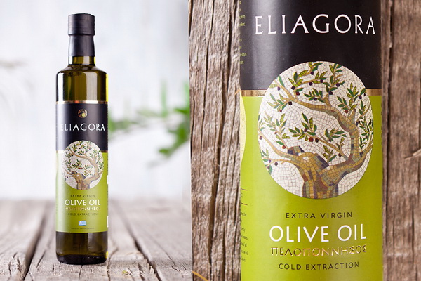 Дизайн этикеток оливкового масла ELIAGORA