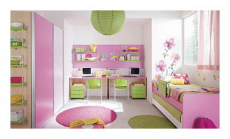 Цветовая гамма детской комнаты