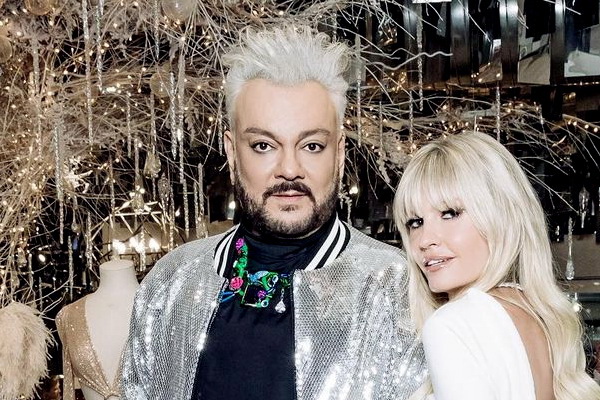 Жасмин и Филипп Киркоров на модном мероприятии в канун Нового 2023 года