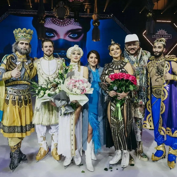 Жасмин и Киркоров на ледовом шоу Татьяны Навки «История любви Шахерезады»
