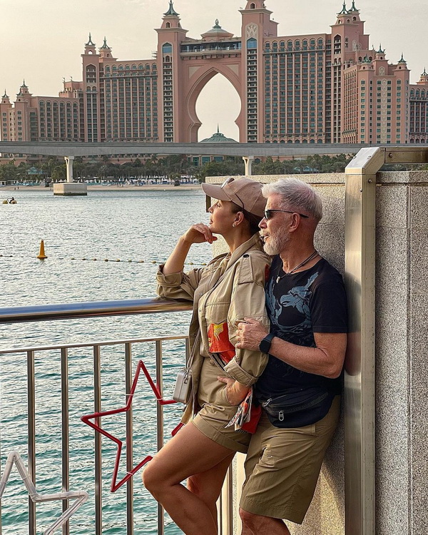 Олег Газманов и Марина Муравьёва-Газманова в Дубай на отдых отправились