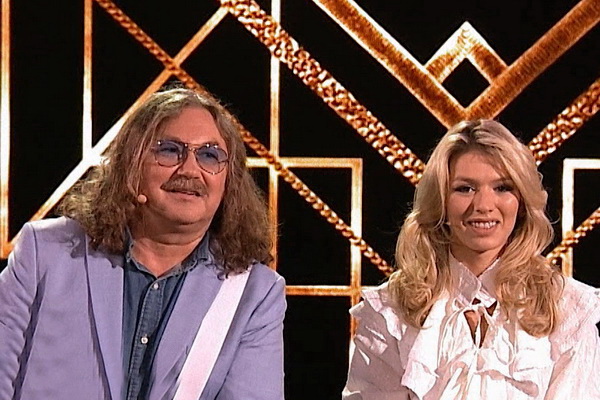 Игорь Николаев в «Привет, Андрей!» в январе 2023 года и Юлия Проскурякова