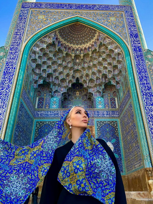 Валерия Кудрявцева и город Исфахан в Иране ФОТО