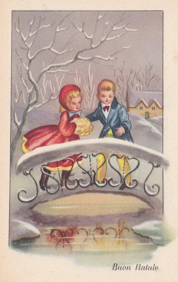 Ретро открытки на Рождество истинных аристократов