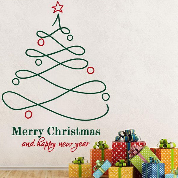 Красивые и стильные открытки Merry Christmas