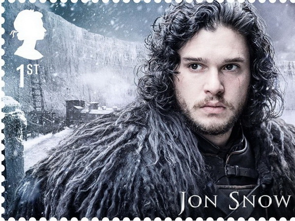 Британская почта выпустила марки «Игра престолов»