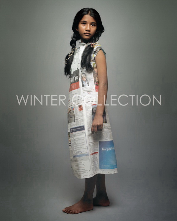 Оригинальные рекламные плакаты Winter Collection