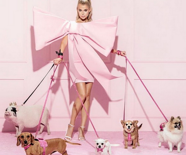 Голливудская актриса - фото Пэрис Хилтон с собачками