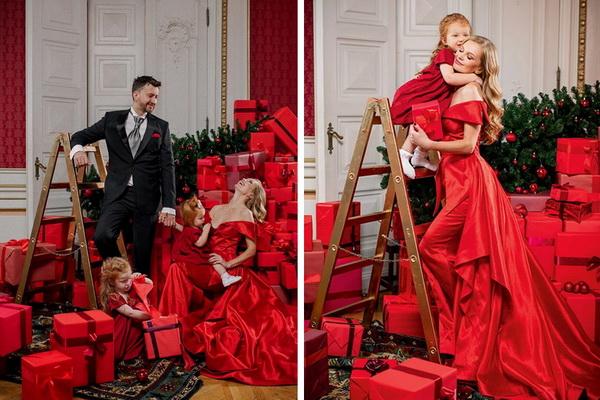 «Вот это семья!» - новогодняя фотосессия модели и кино-оператора Станислава Романовского