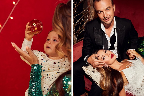 «Вот романтика!» - новогодние фото Нюши и Игоря Сивова с ребёнком