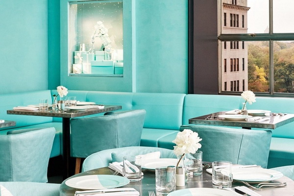 Ювелирная компания Tiffany & Co открывает своё первое кафе The Blue Box Cafe