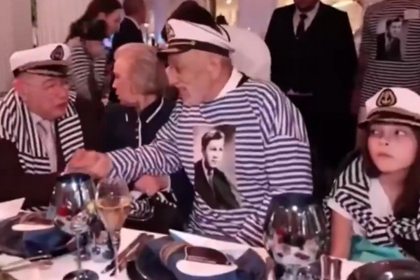 Мартин с гостями на юбилеи 90 лет Бедросу Киркорову