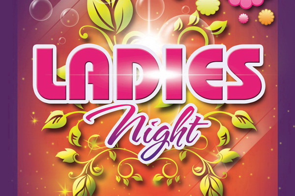 Плакат Ladies Night Music by DJS Free PSD скачать ПСД