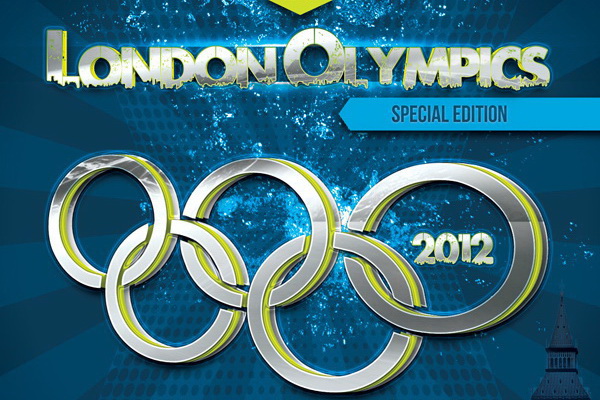 Дизайн рекламного постера олимпиады в Лондоне Free PSD скачать ПСД
